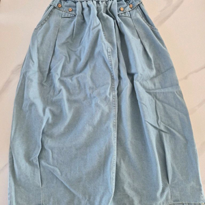 데님 허리밴딩 롱치마 프리사이즈 새상품