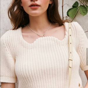 렉토 아이보리 니트 M