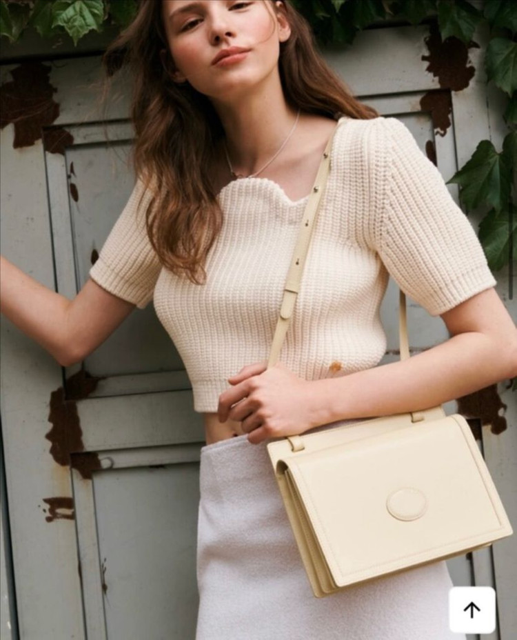 렉토 아이보리 니트 M--1