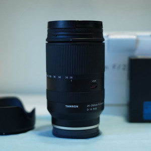탐론 28-200mm F/2.8-5.6 소니 FE마운트 풀프레임 렌즈 + 슈나이더 필터 판매