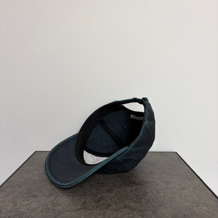 (OS) 슈프림 6패널 볼캡 모자 22SS 워시드 트윌 블루--5