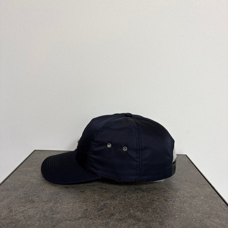 (OS) 슈프림 6패널 볼캡 모자 스몰 로고 네이비--1