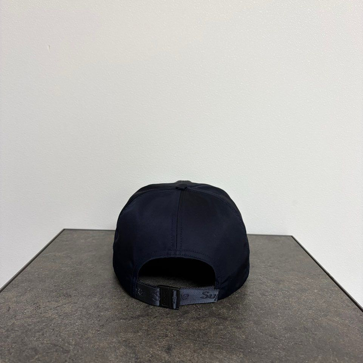 (OS) 슈프림 6패널 볼캡 모자 스몰 로고 네이비--3