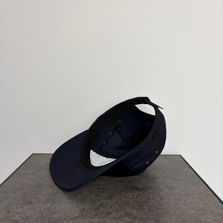 (OS) 슈프림 6패널 볼캡 모자 스몰 로고 네이비--5