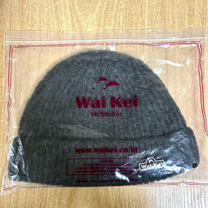 당일발송)와이케이 돌핀 로고 뱃지 비니 차콜 WaiKei 모자 입문용비니