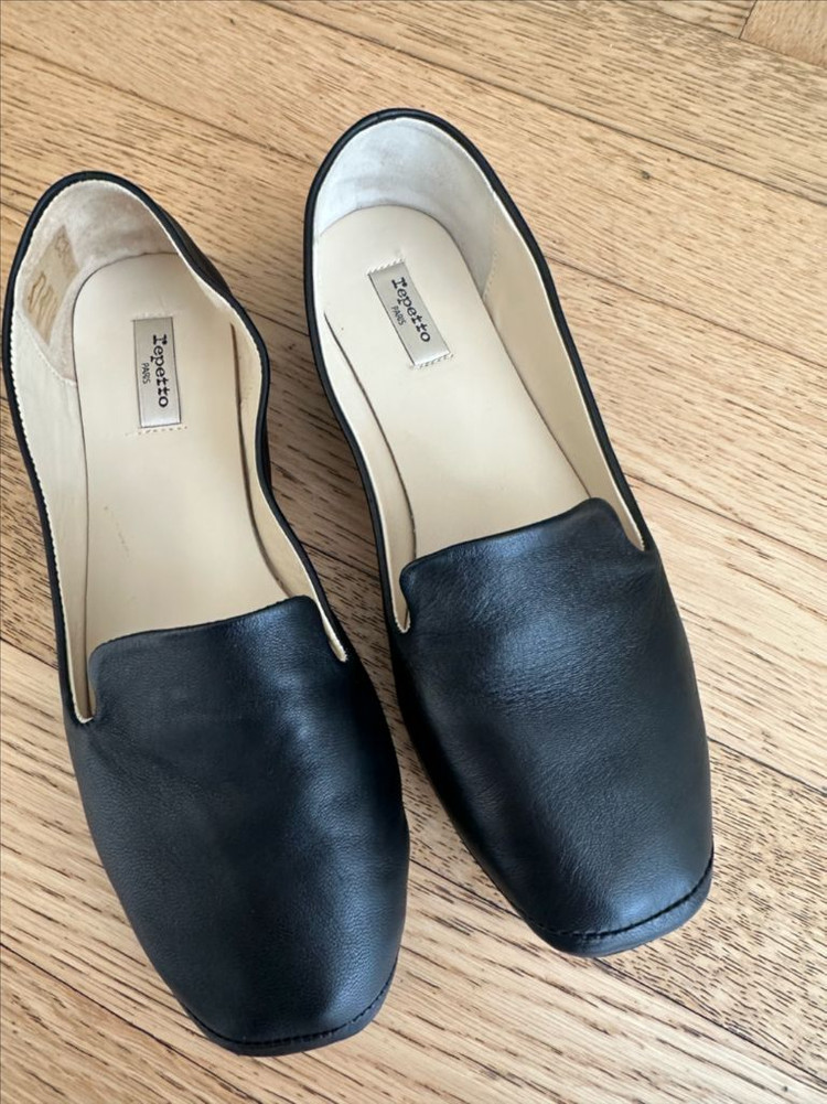 레페토 플랫슈즈 블랙 38--1