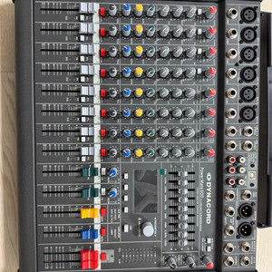 다이나코드 파워메이트 600-3 파워드믹서 새상품 팝니다