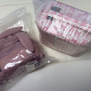 프레젠트프로젝트 리본핑크 콜다백+아프리콧 스튜디오 토곰 백팩(일괄판매)