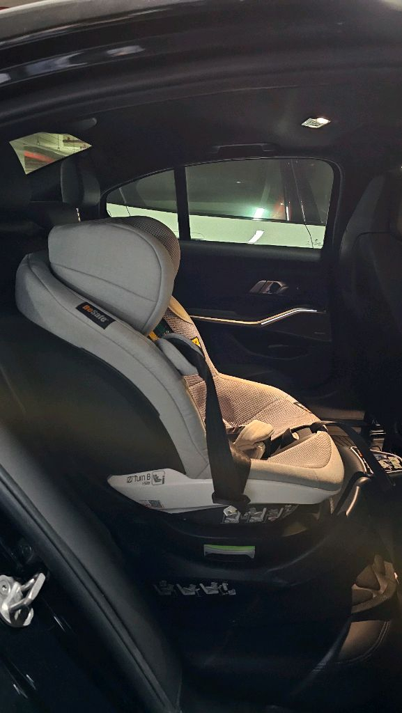 비세이프 이지턴비 이지턴b 370도 회전형 신생아 카시트--4