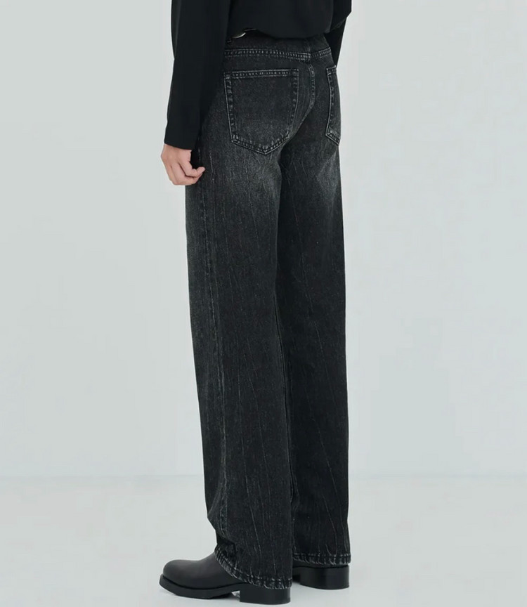 페이탈리즘 Crude wide fit jeans 데님 청바지 판매 이미지