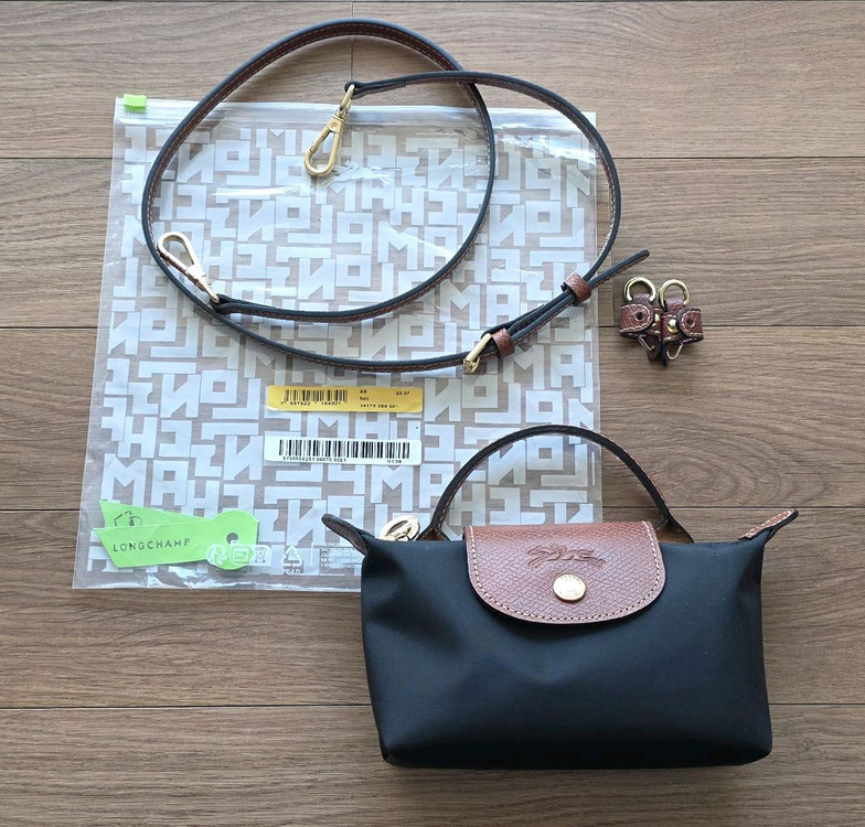 [롱샴] 르플리아쥬 오리지널 핸들 파우치, 르플리아쥬 미니--5