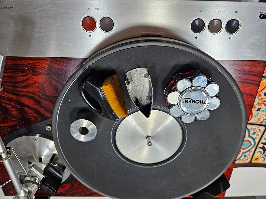 럭스만 PD310 턴테이블과 액세사리--4