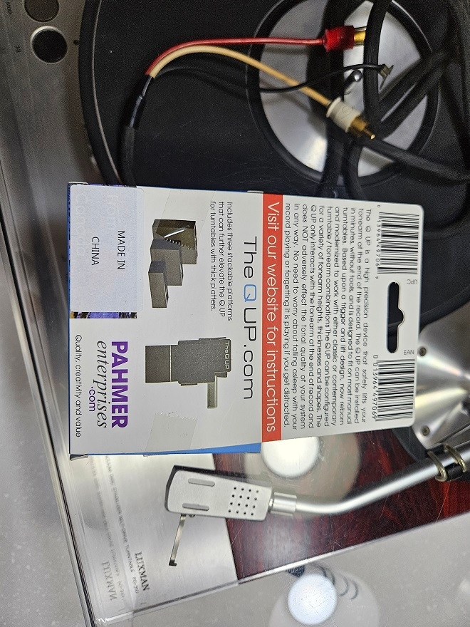 럭스만 PD310 턴테이블과 액세사리--7