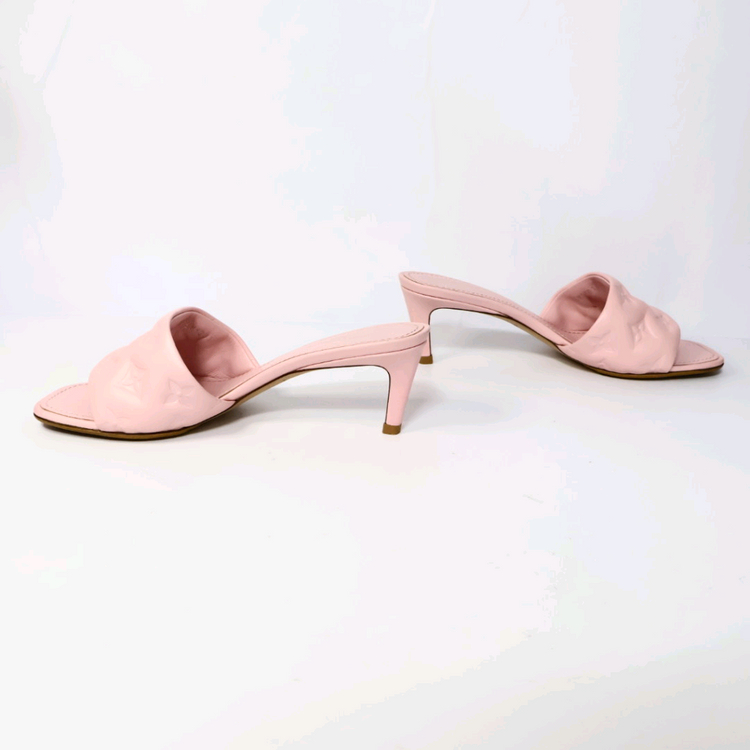 루이비통 리바이벌 모노그램 힐 뮬 슬리퍼 36/230 이미지