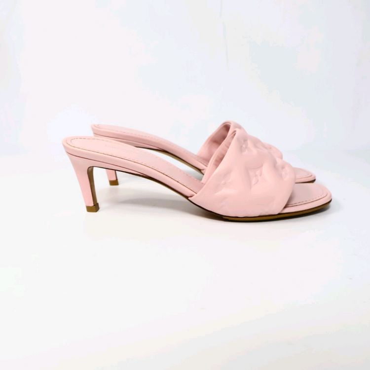 루이비통 리바이벌 모노그램 힐 뮬 슬리퍼 36/230 이미지