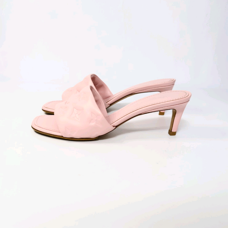 루이비통 리바이벌 모노그램 힐 뮬 슬리퍼 36/230 이미지