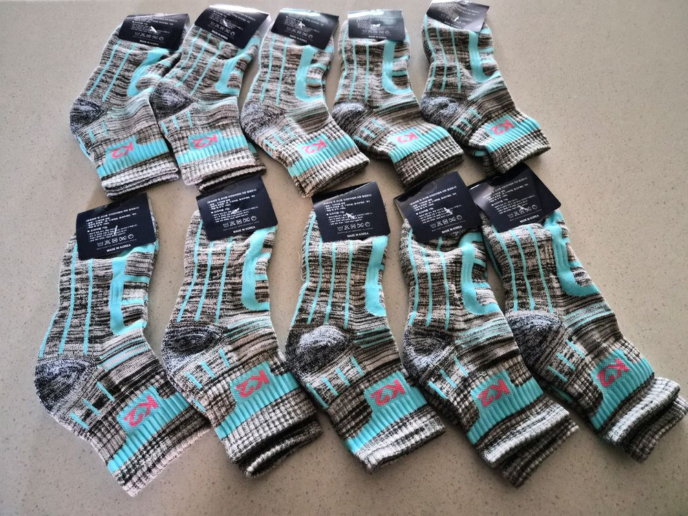 (새상품)블루 여성 양말 10개--4