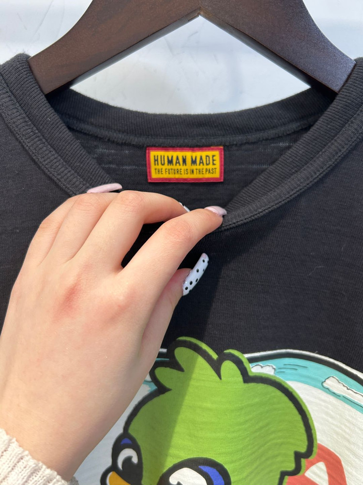 Human Made 휴먼 메이드 덕 프린트 반팔 티셔츠--1