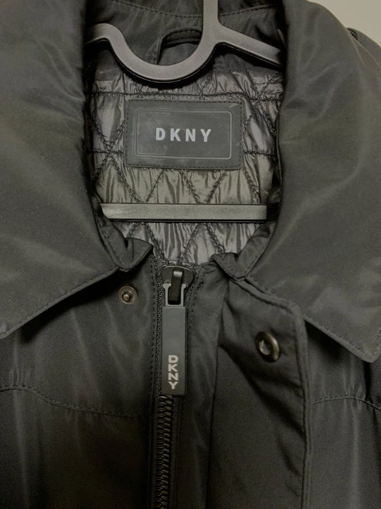 DKNY 후드 점퍼 트렌치 코트 이미지