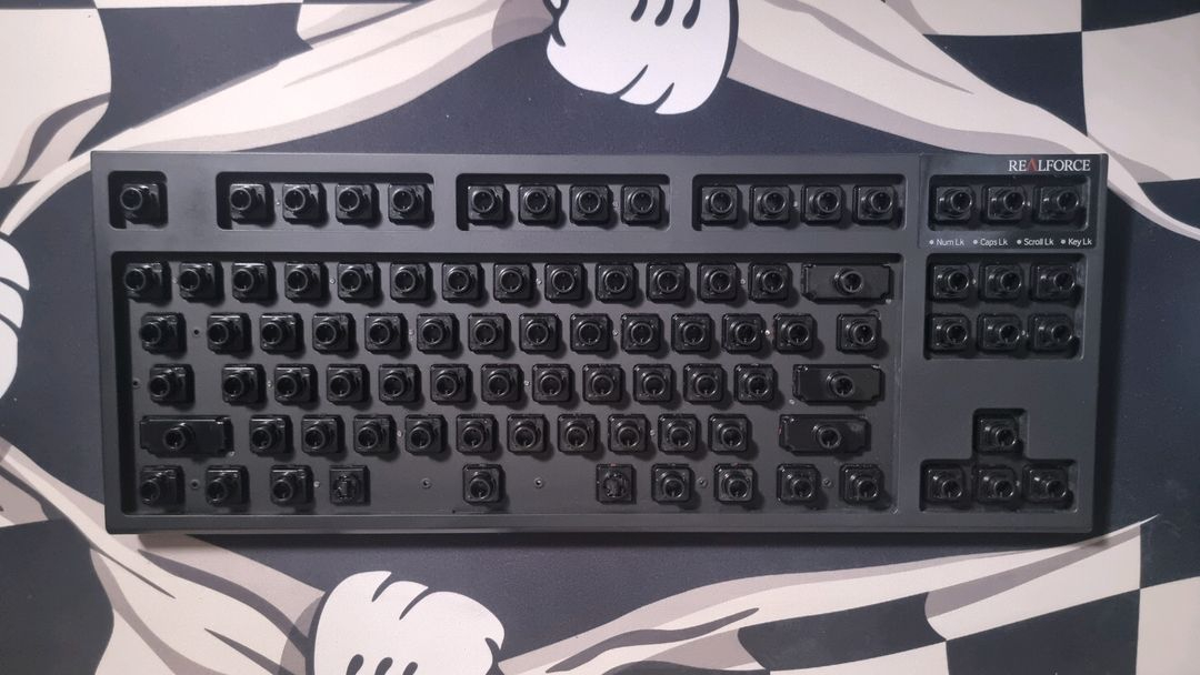(케이블 분리형, 방청도색) 리얼포스 일반 45g 무접점 토프레 키보드--2
