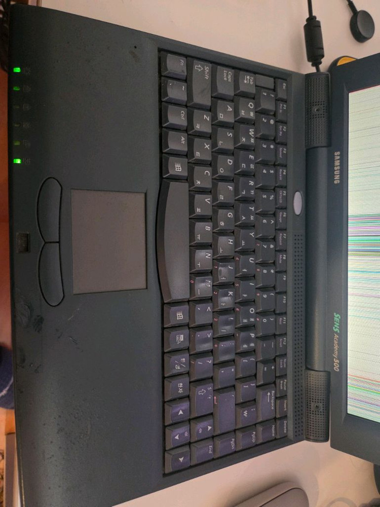 삼성 sens아카데미500 구형 노트북 팝니다--3