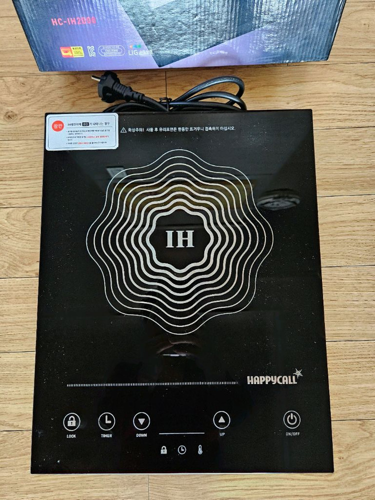 해피콜 IH 인덕션 전기레인지 ( 반품불가 )--1
