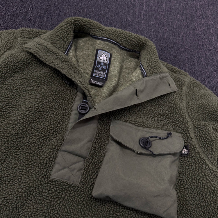 나이키ACG 00s 플리스 테크 하프 집업--6