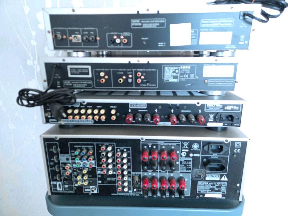 오디오 시스템 세트 (마란츠/로텔/데논/달리) 이미지