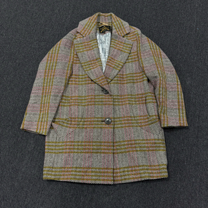 비비안웨스트우드 체크 울 코트