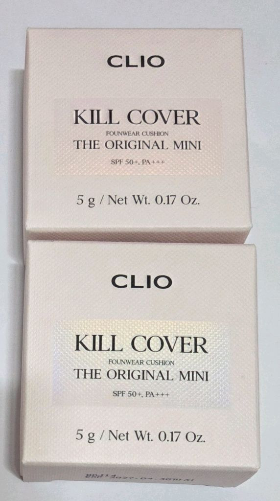 클리오 킬 커버 미니 쿠션 5g 2개- 리넨21N, 란제리21C 이미지