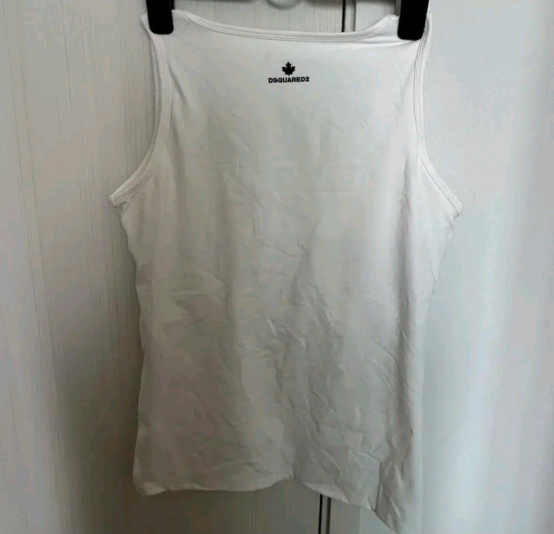 DSQUARED2 캡내장 민소매 나시티 마지막사진확인--1
