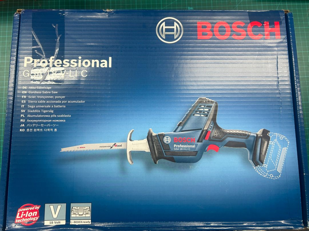 보쉬 GSA18V-LI C 충전 컷소 컷쏘 다목적톱 베어툴 (배터리 미포함, 충전기 미포함)--0