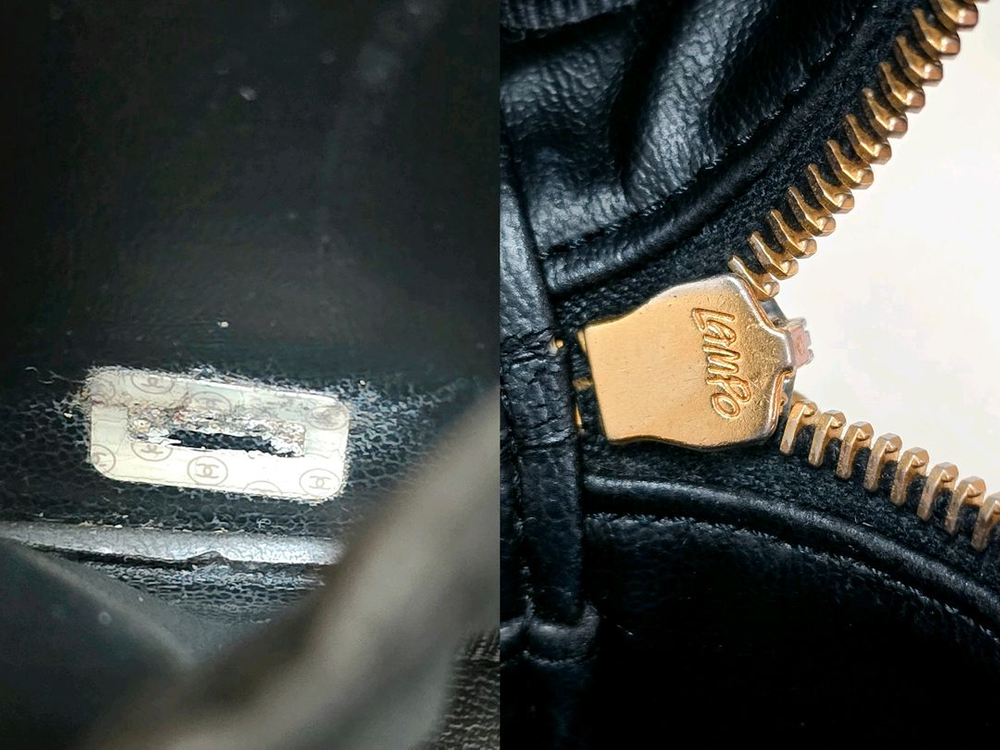 샤넬캐비어베니티백 숄더백 토트백 탭핸들 정품--8