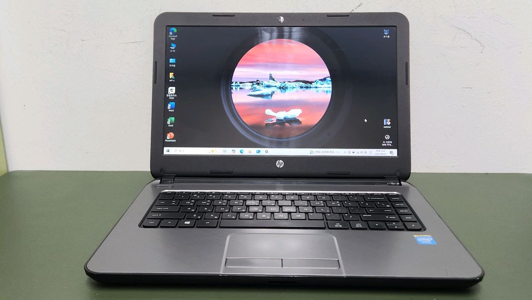 HP 14 설레론-4세대 A급 노트북_배터리 신품--0