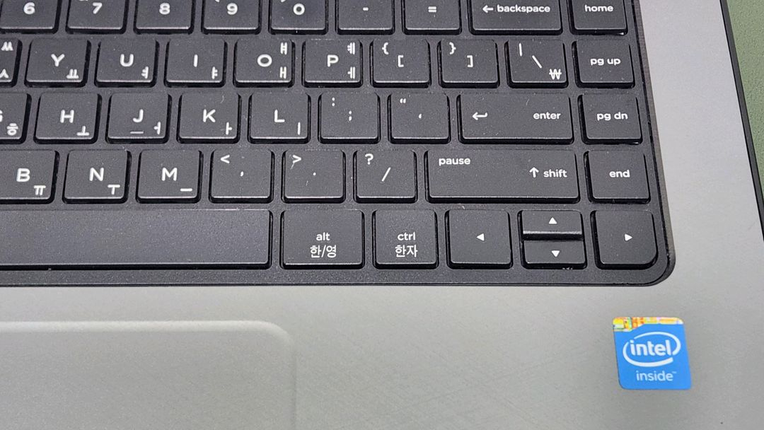 HP 14 설레론-4세대 A급 노트북_배터리 신품--2