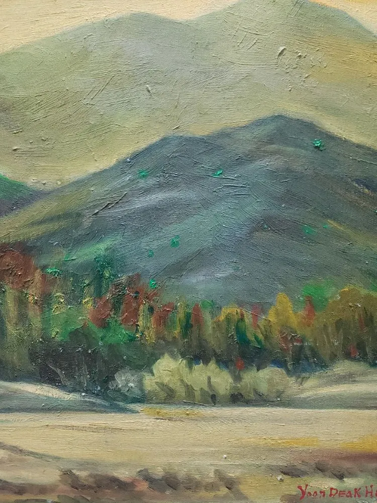 윤택희작가 유화그림 10호 풍경21 이미지