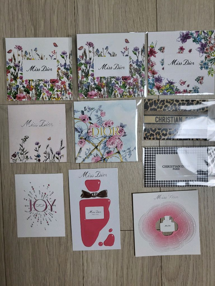 정품) 디올 시향지 (코스메틱)--1