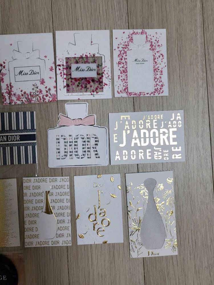 정품) 디올 시향지 (코스메틱)--3