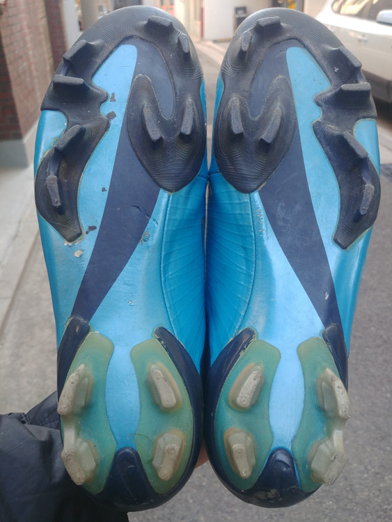 나이키 머큐리얼 베이퍼 5 fg 블루 265m--2