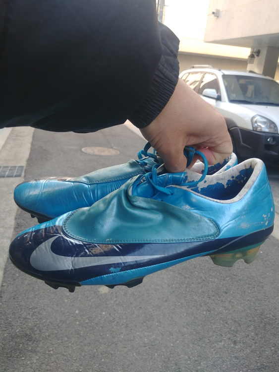 나이키 머큐리얼 베이퍼 5 fg 블루 265m--5