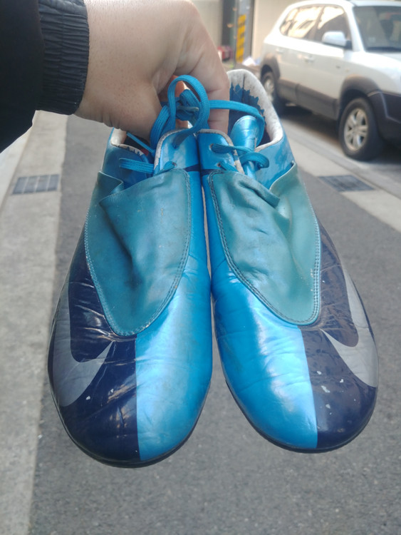 나이키 머큐리얼 베이퍼 5 fg 블루 265m--6