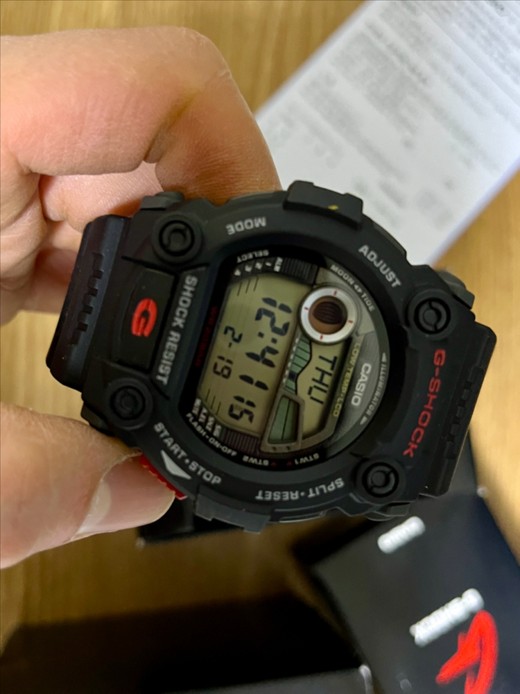 지샥 G-7900-1DR 군인시계 새상품 팝니다--1