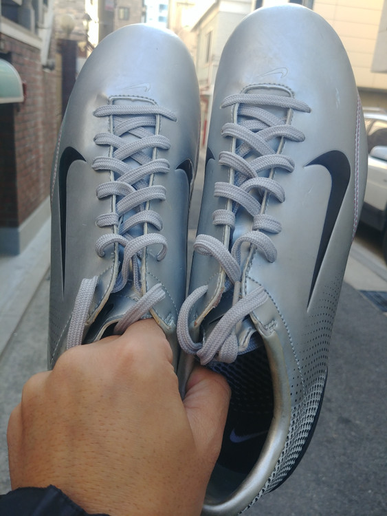 나이키 머큐리얼 베이퍼 3 실버 285m--2