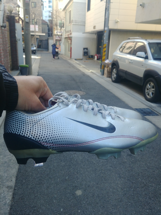 나이키 머큐리얼 베이퍼 3 실버 285m--8