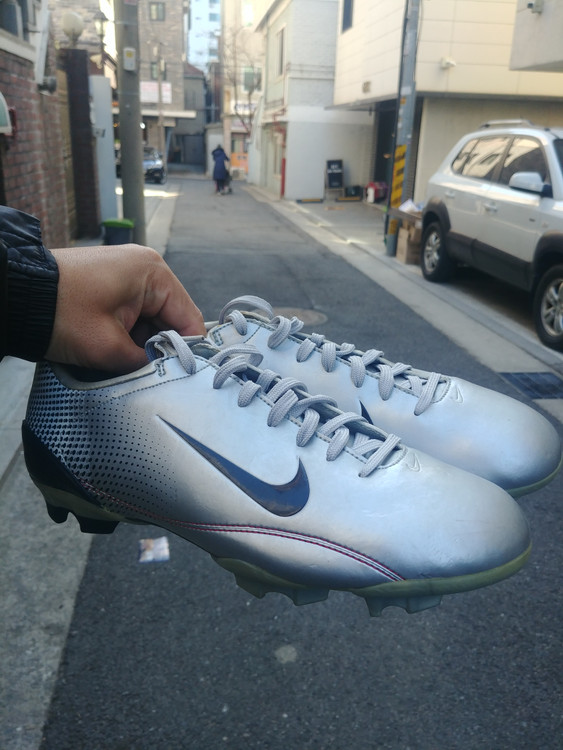 나이키 머큐리얼 베이퍼 3 실버 285m--7