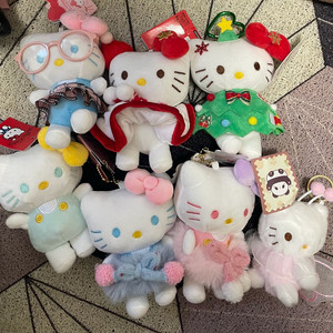 키티모음 새상품 키링 인형 전부다