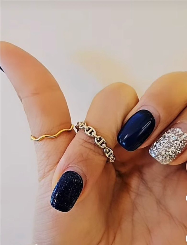 [새제품] 18k 에르 샹달 링크 체인 반지 리얼화골--1