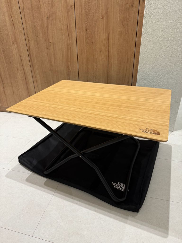노스페이스 TNF 캠핑용 접이식 테이블--1