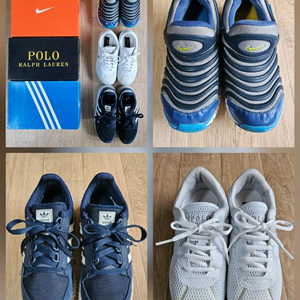 나이키 키즈 다이나모프리(220mm) 외 (운동화 총3켤레 일괄)