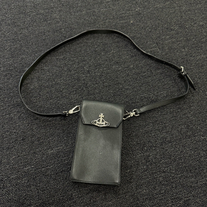 비비안웨스트우드 로고 크로스폰백